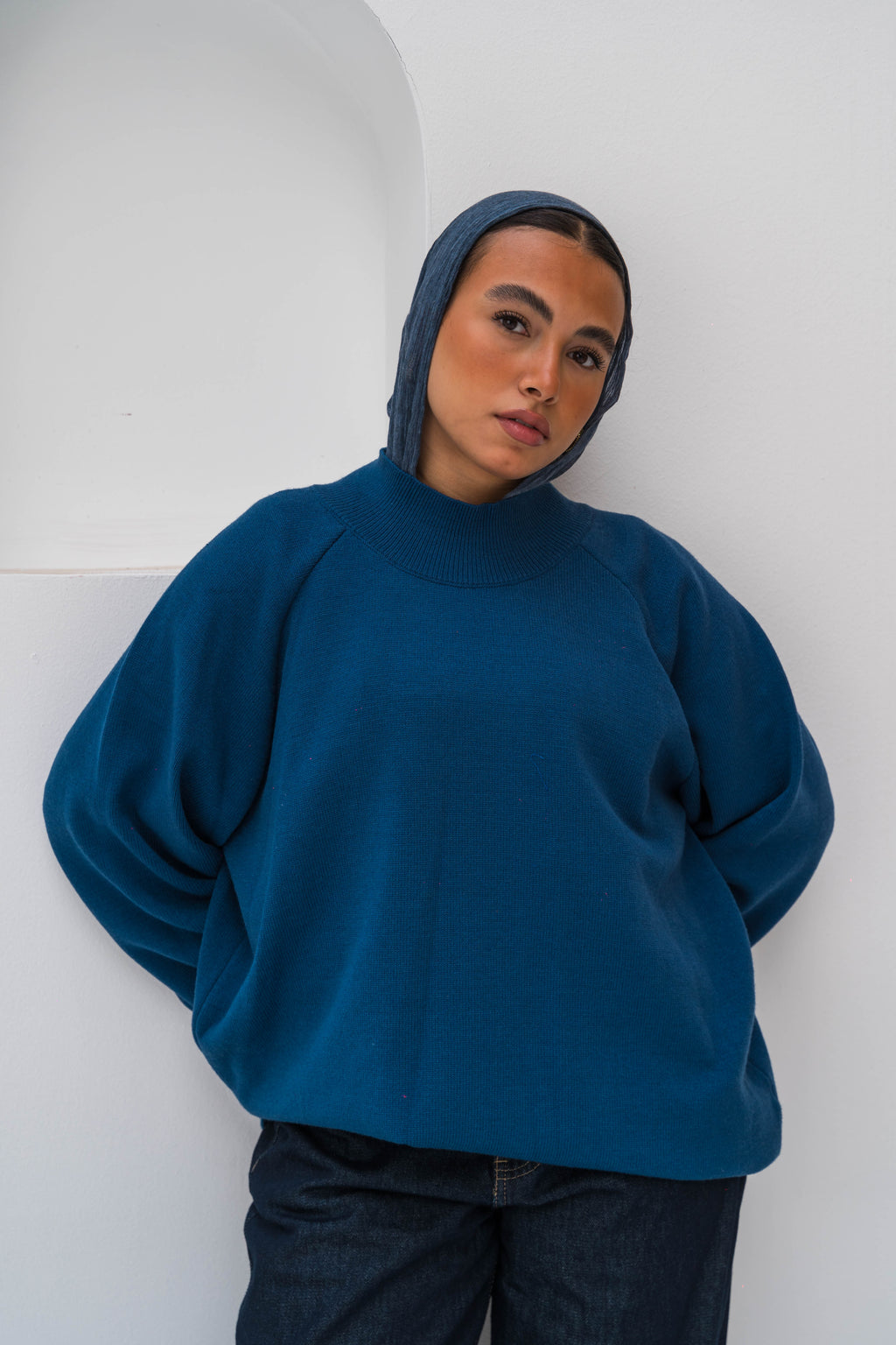 The Soft Pullover - Blue