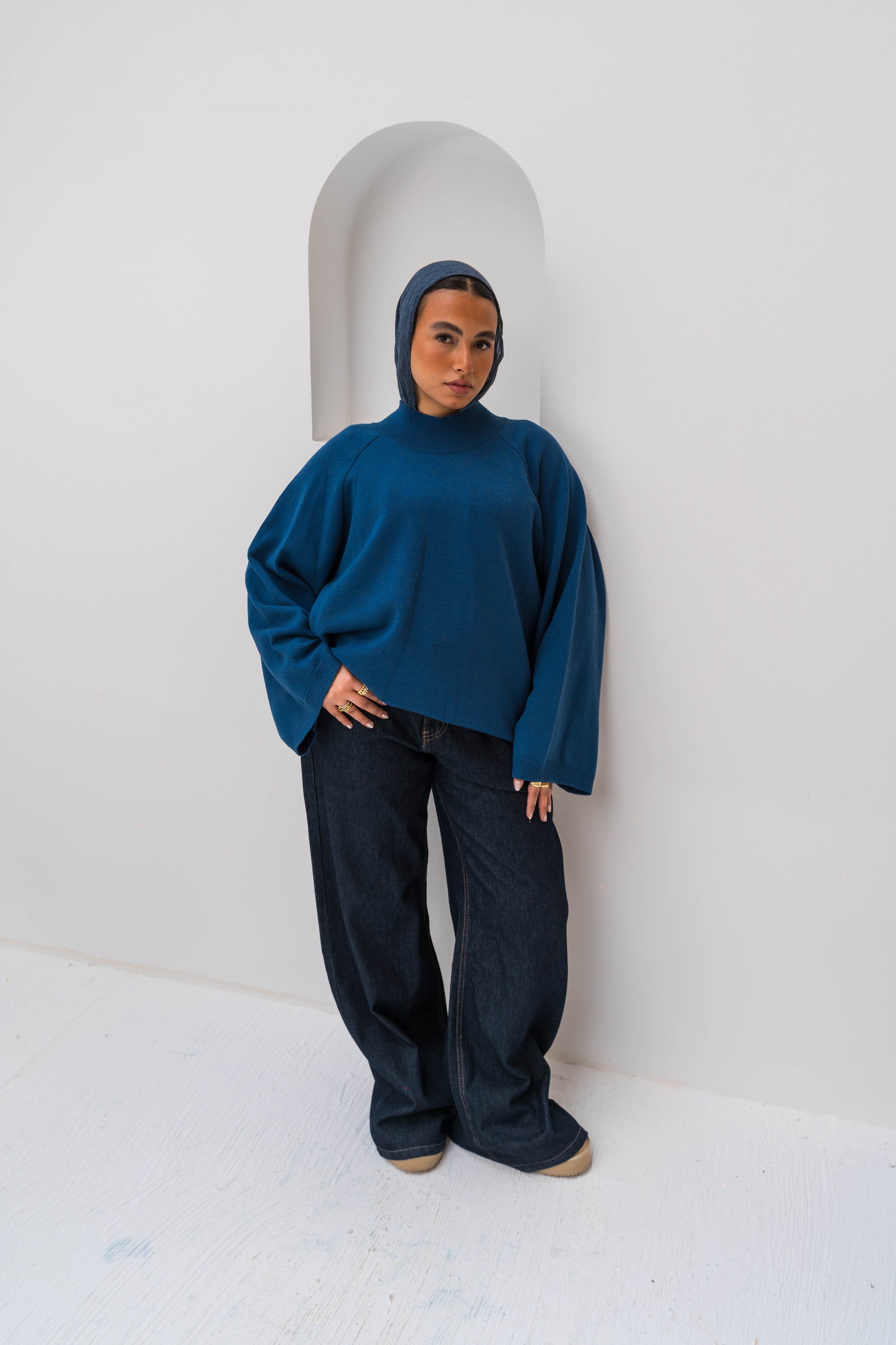 The Soft Pullover - Blue