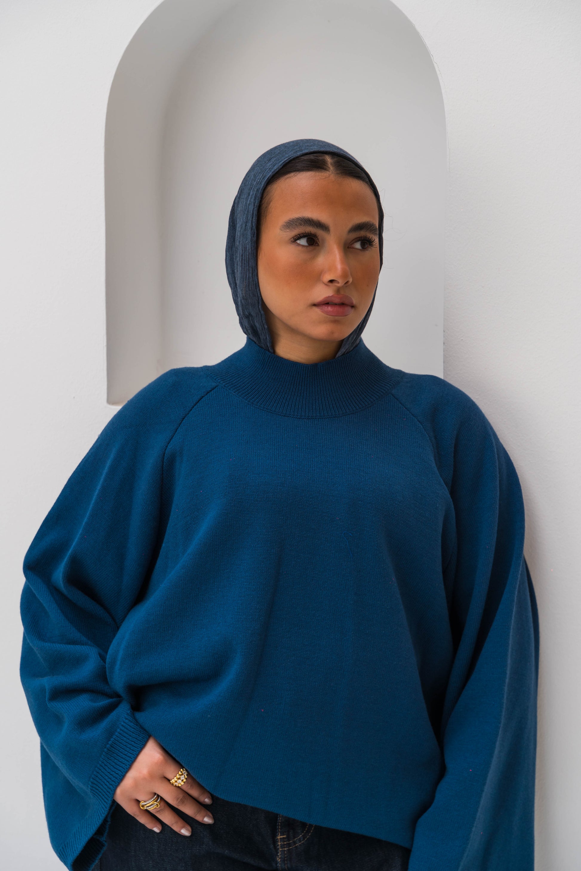 The Soft Pullover - Blue