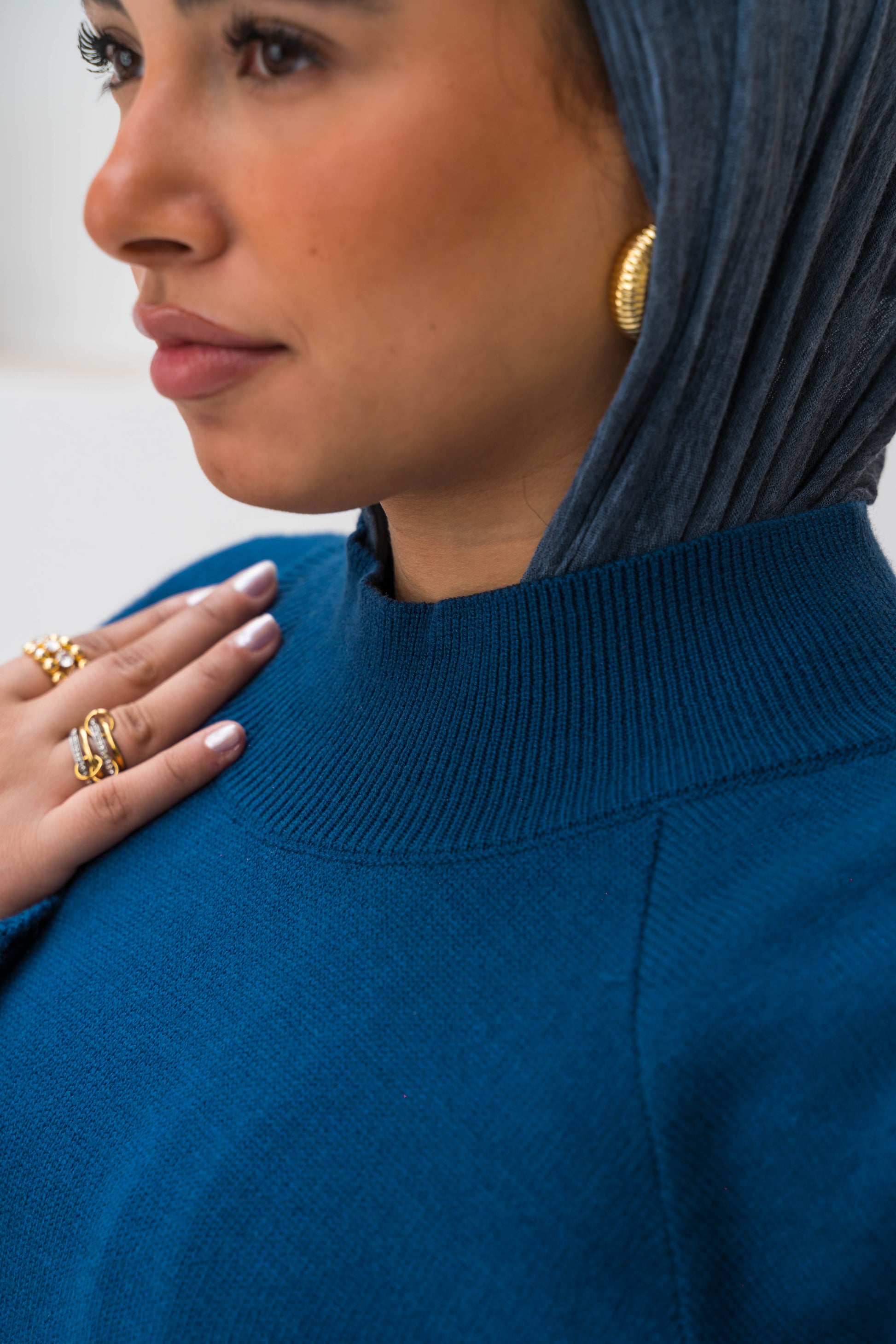 The Soft Pullover - Blue