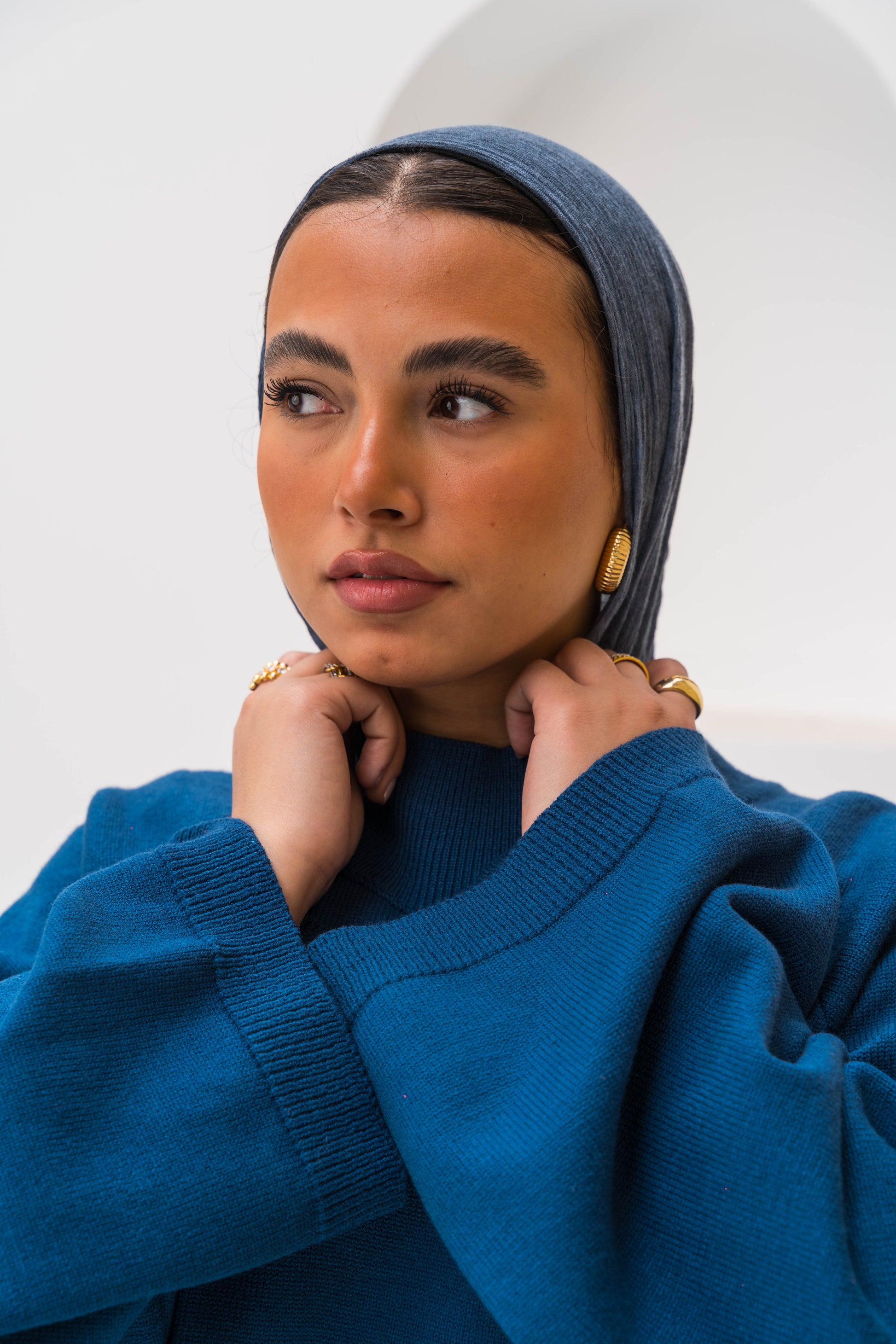 The Soft Pullover - Blue