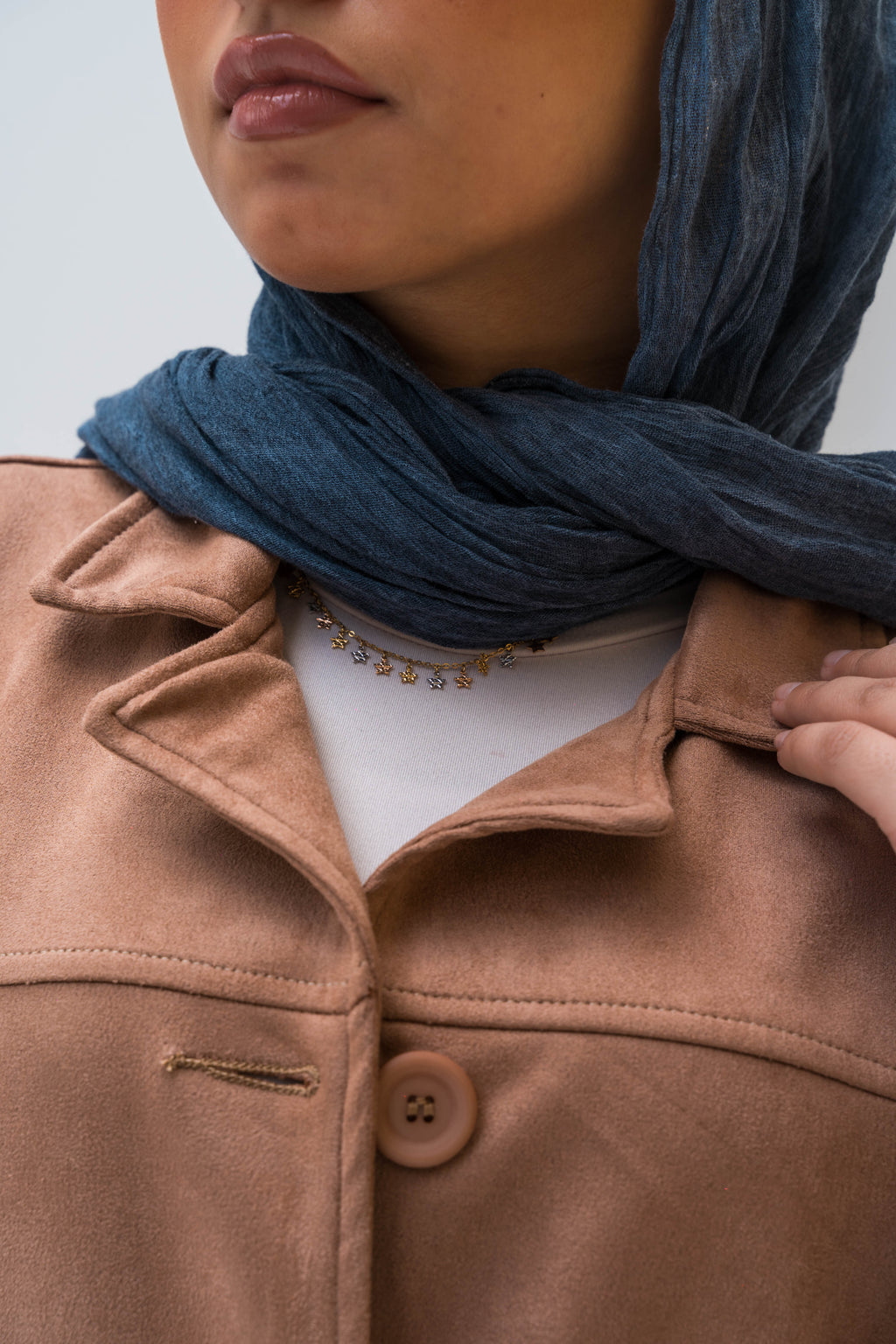 The Suede Jacket - Camel