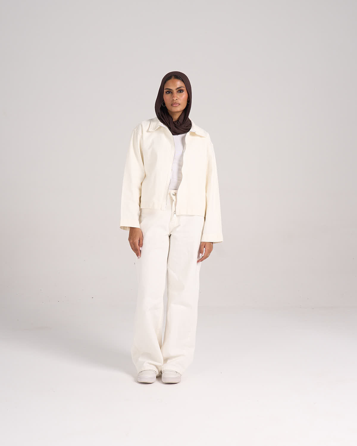 Gabardine Set - Off White