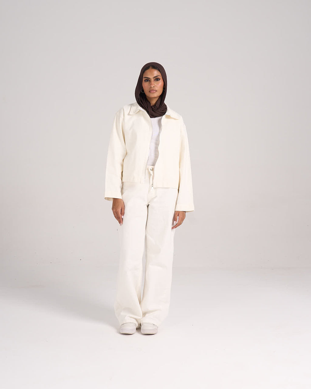 Gabardine Set - Off White