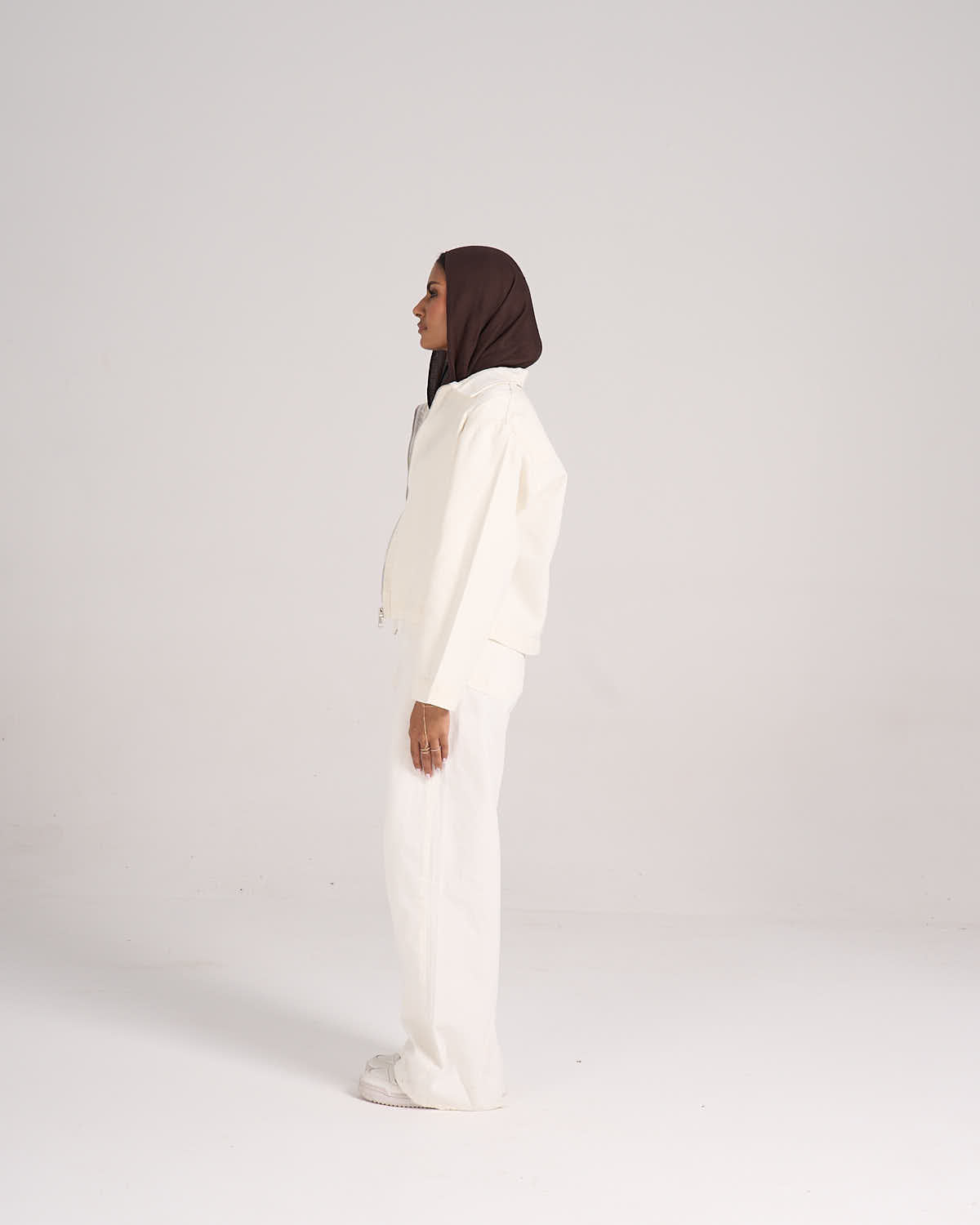 Gabardine Set - Off White