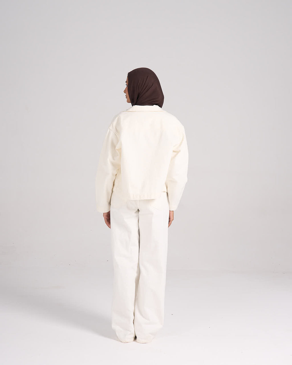 Gabardine Set - Off White