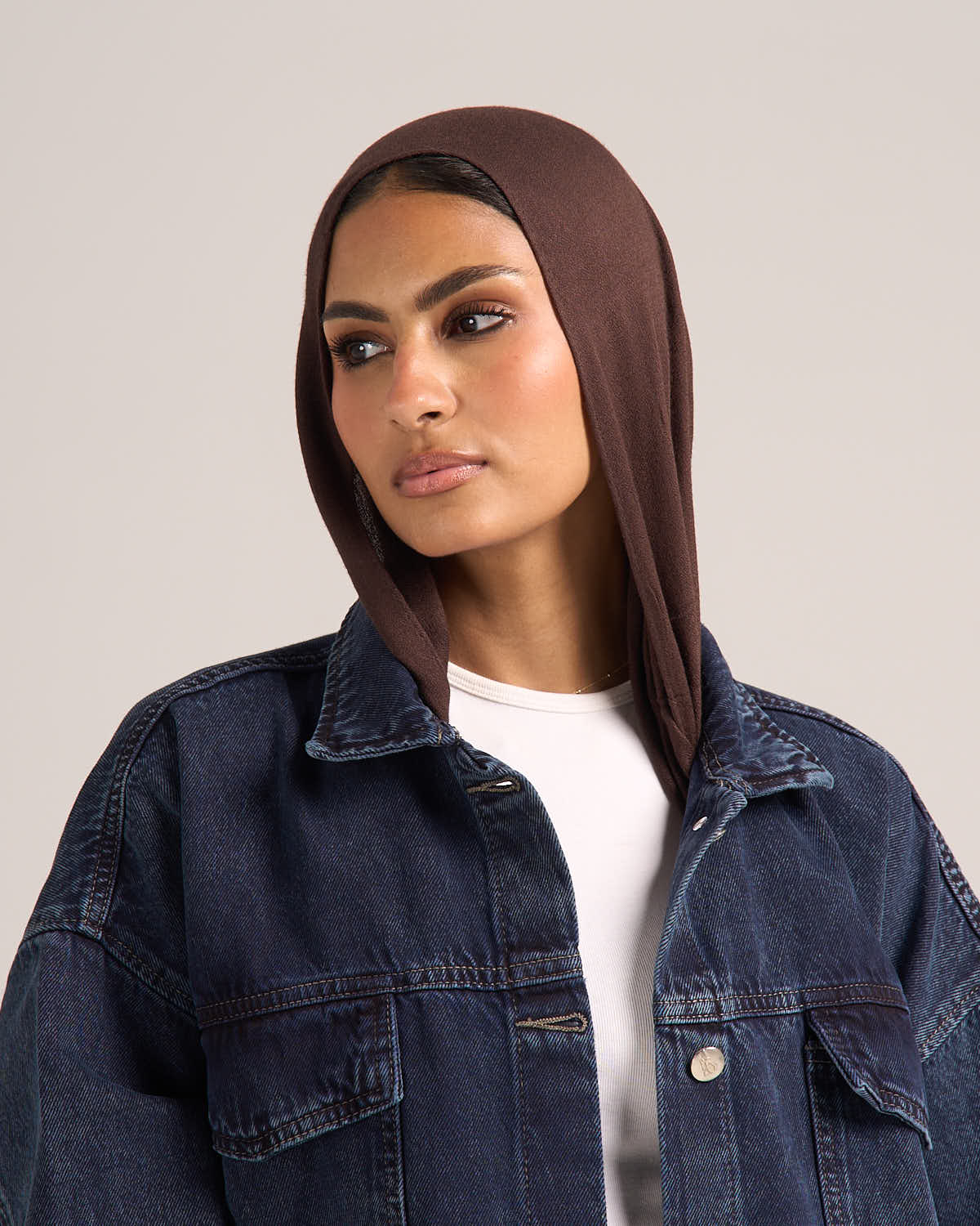 Snatched Denim Jacket - Dark