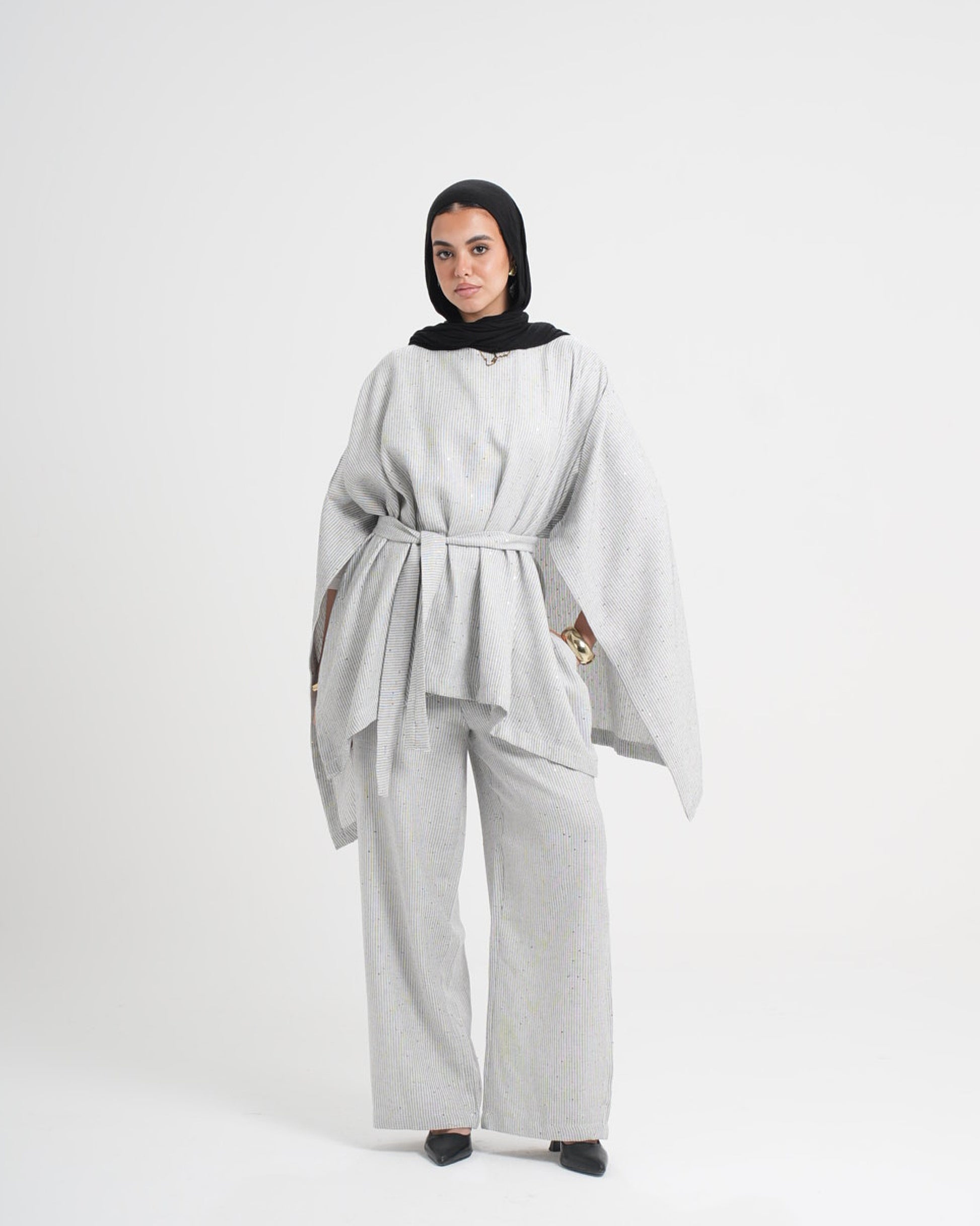 The Flow Cape Set - Grey