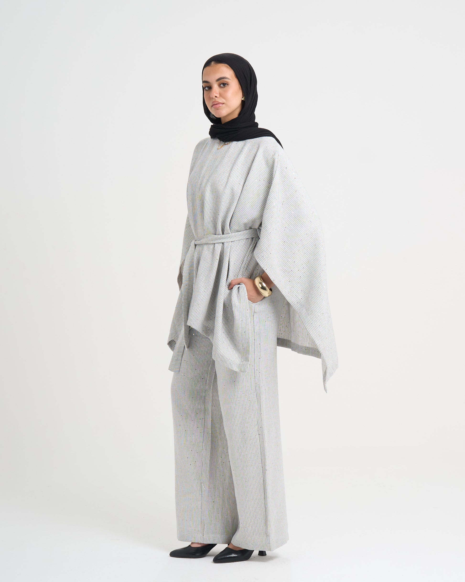 The Flow Cape Set - Grey