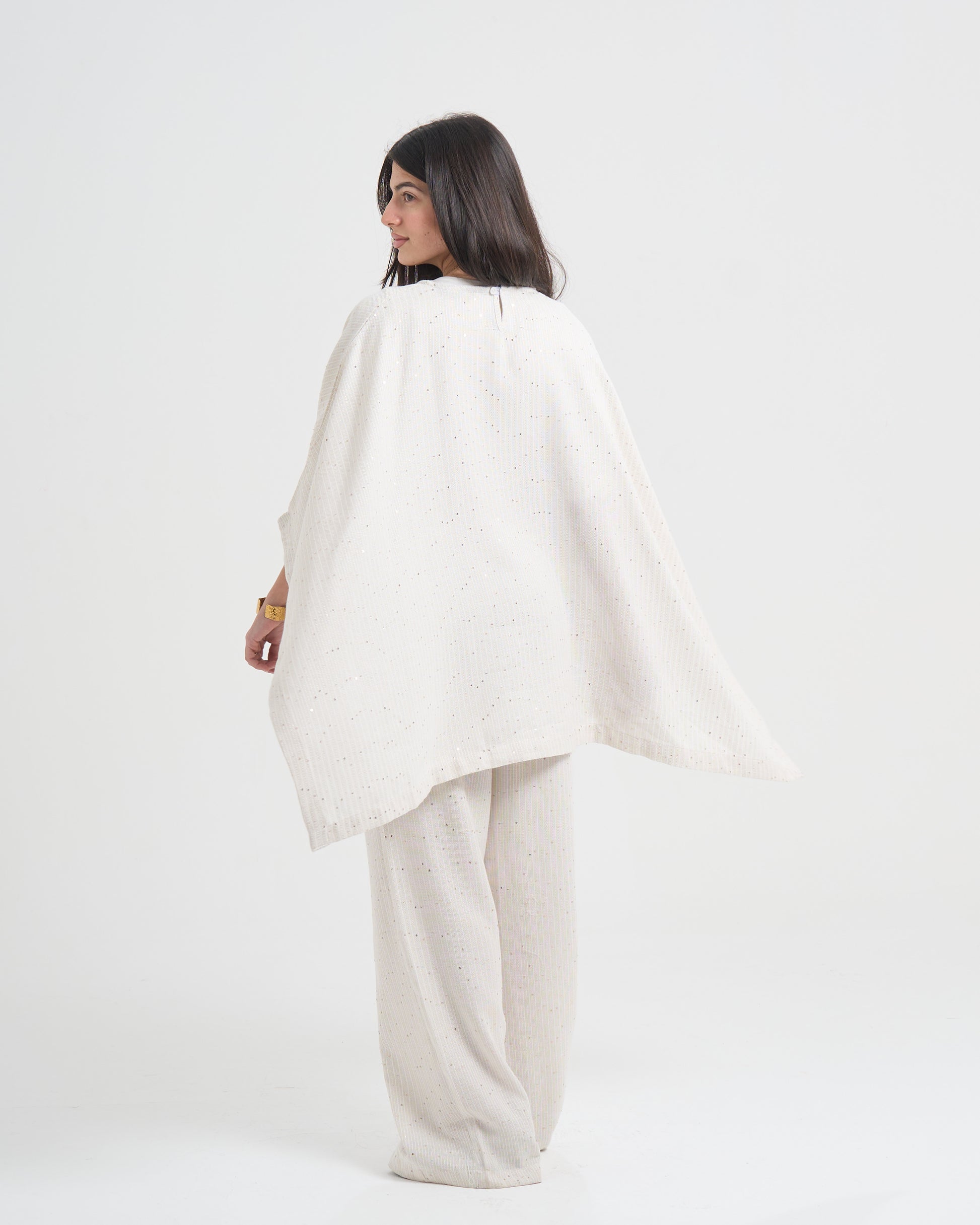 The Flow Cape Set - Beige