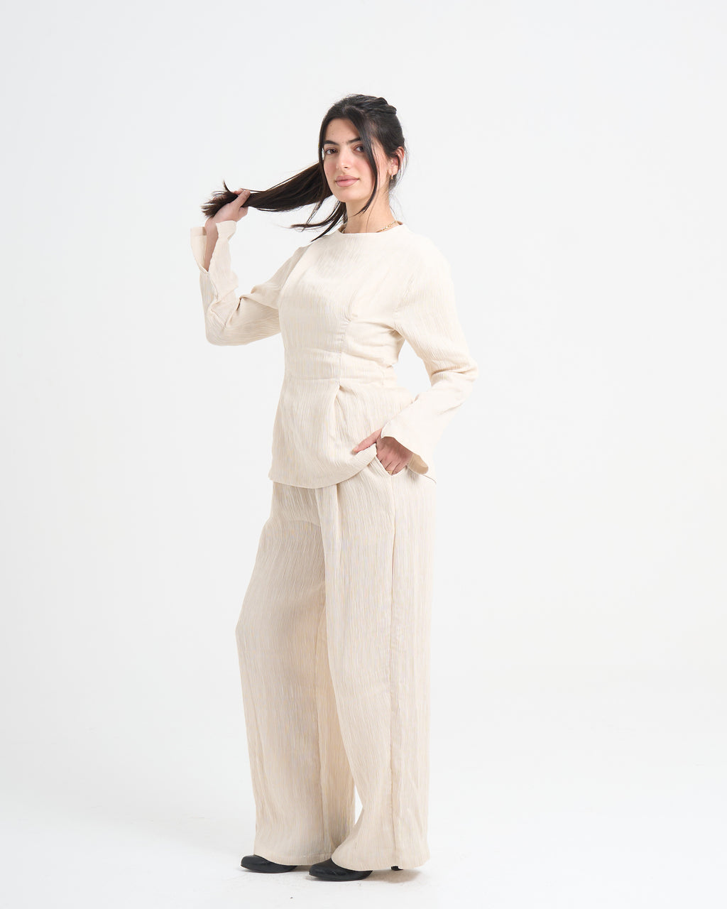 The Snatched Set - Beige