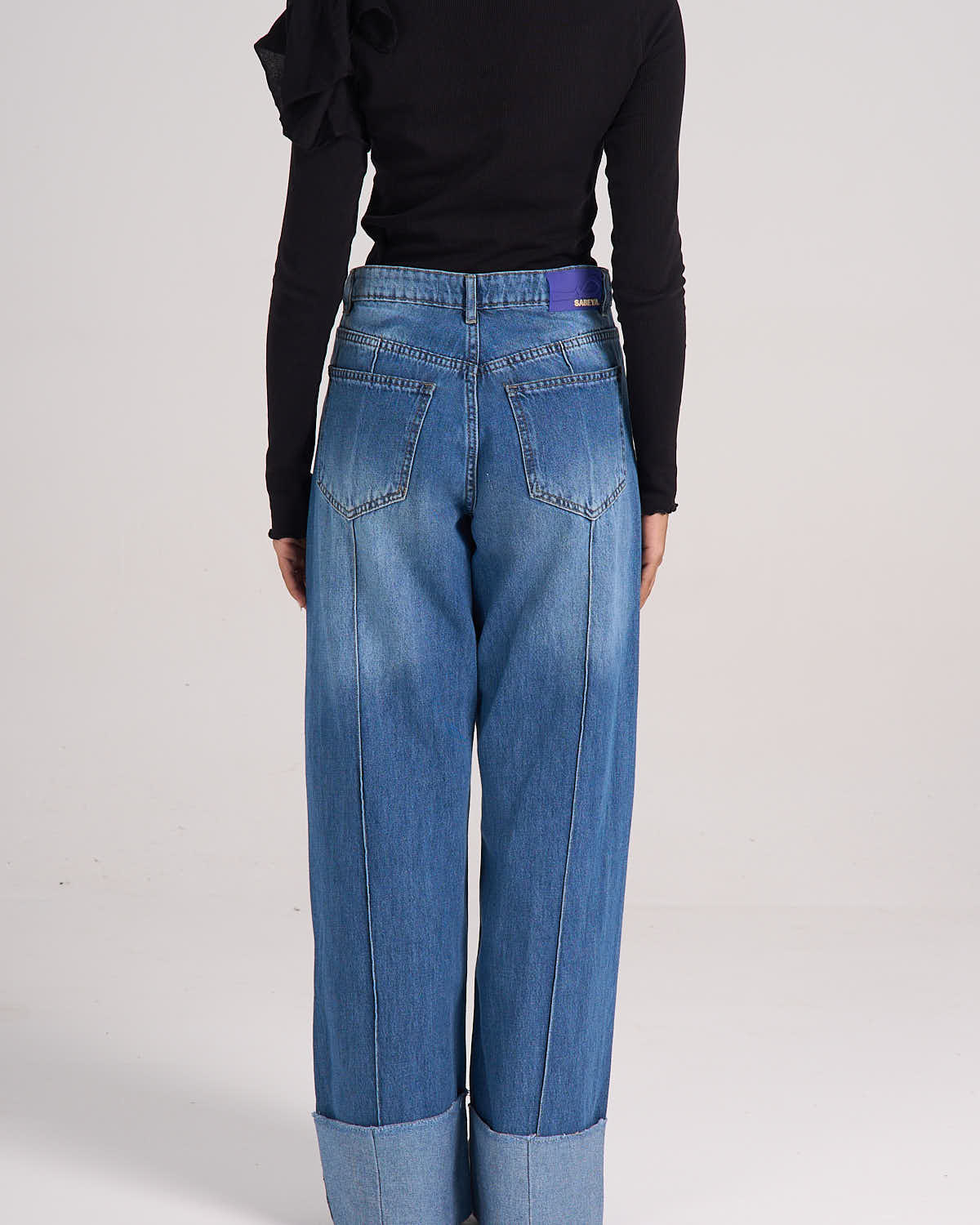 The Fold Denim - Mid Blue