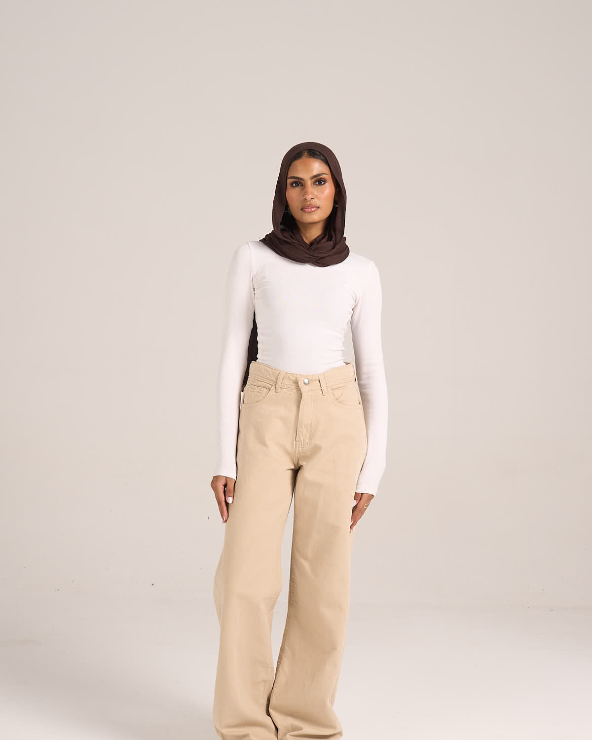 ⁠Gabardine Pants - Beige