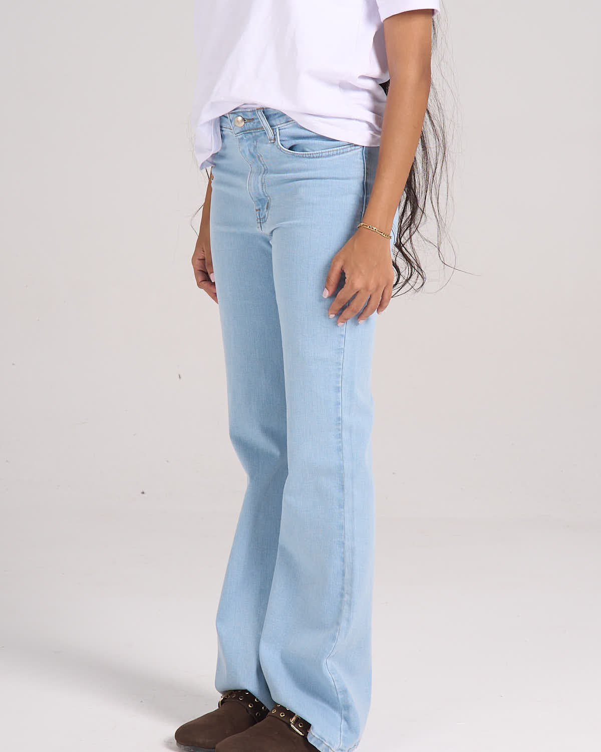 Flare Denim - Light Blue