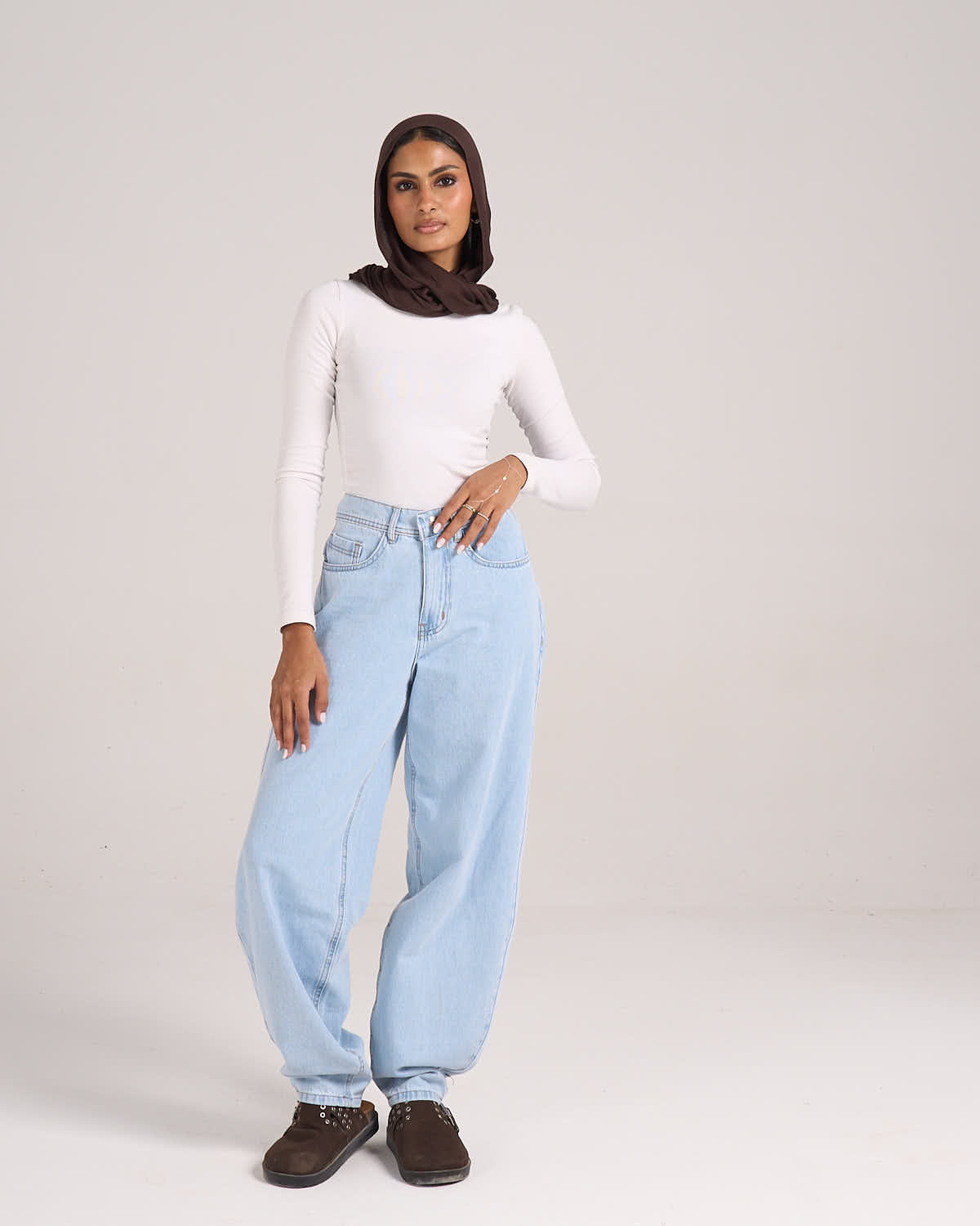 Balloon Denim - Light Blue