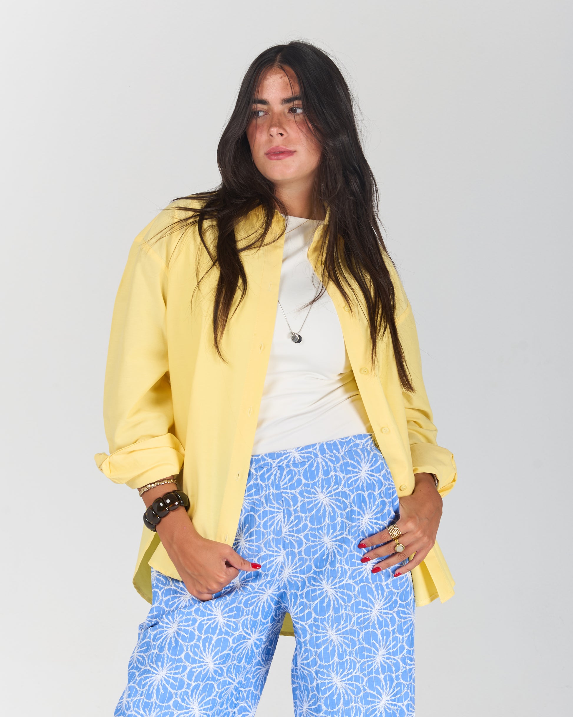 The Basic Shirt - Butter Yellow