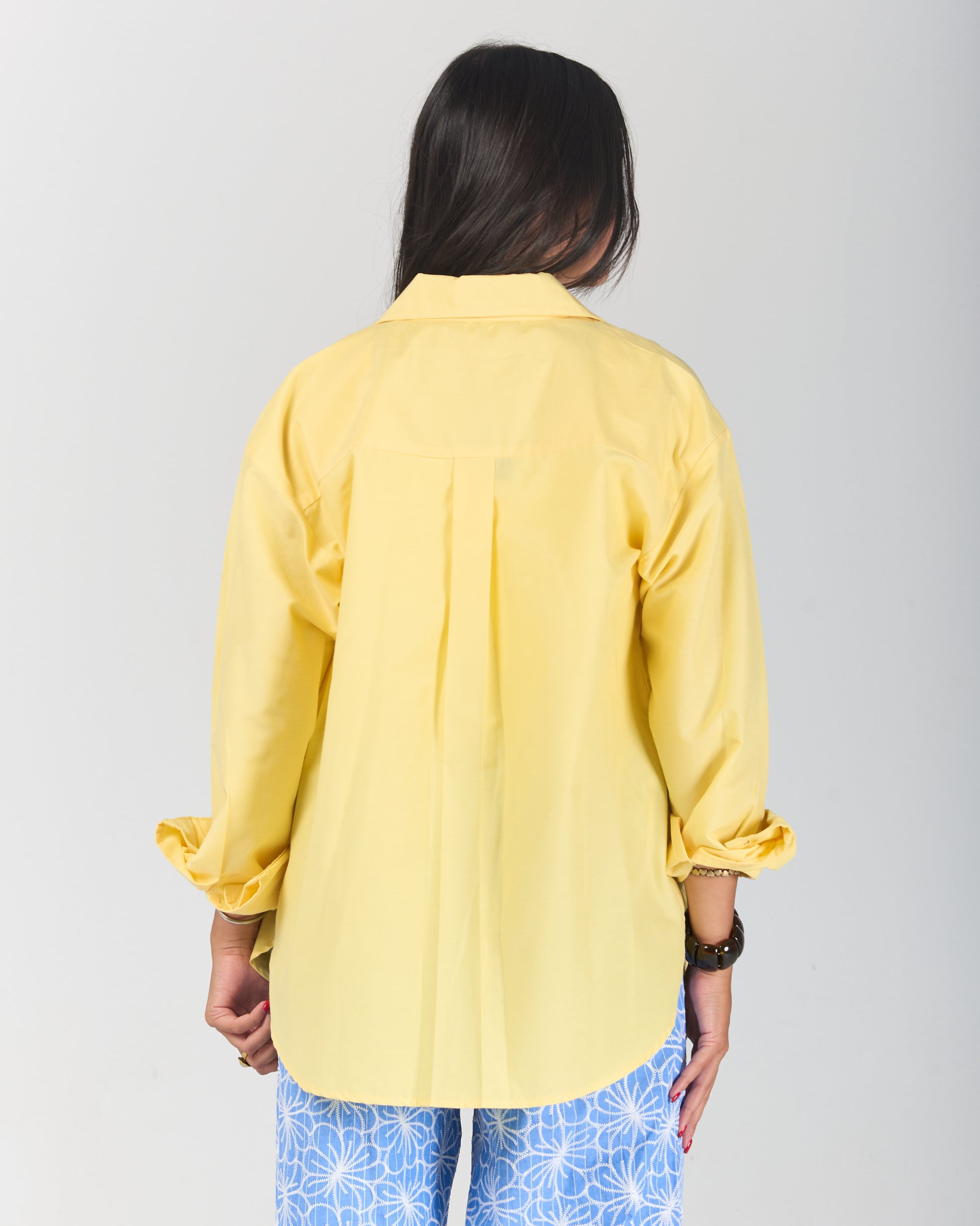The Basic Shirt - Butter Yellow