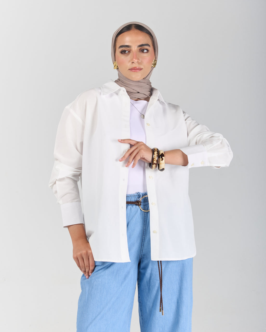 The Basic Shirt - Off White