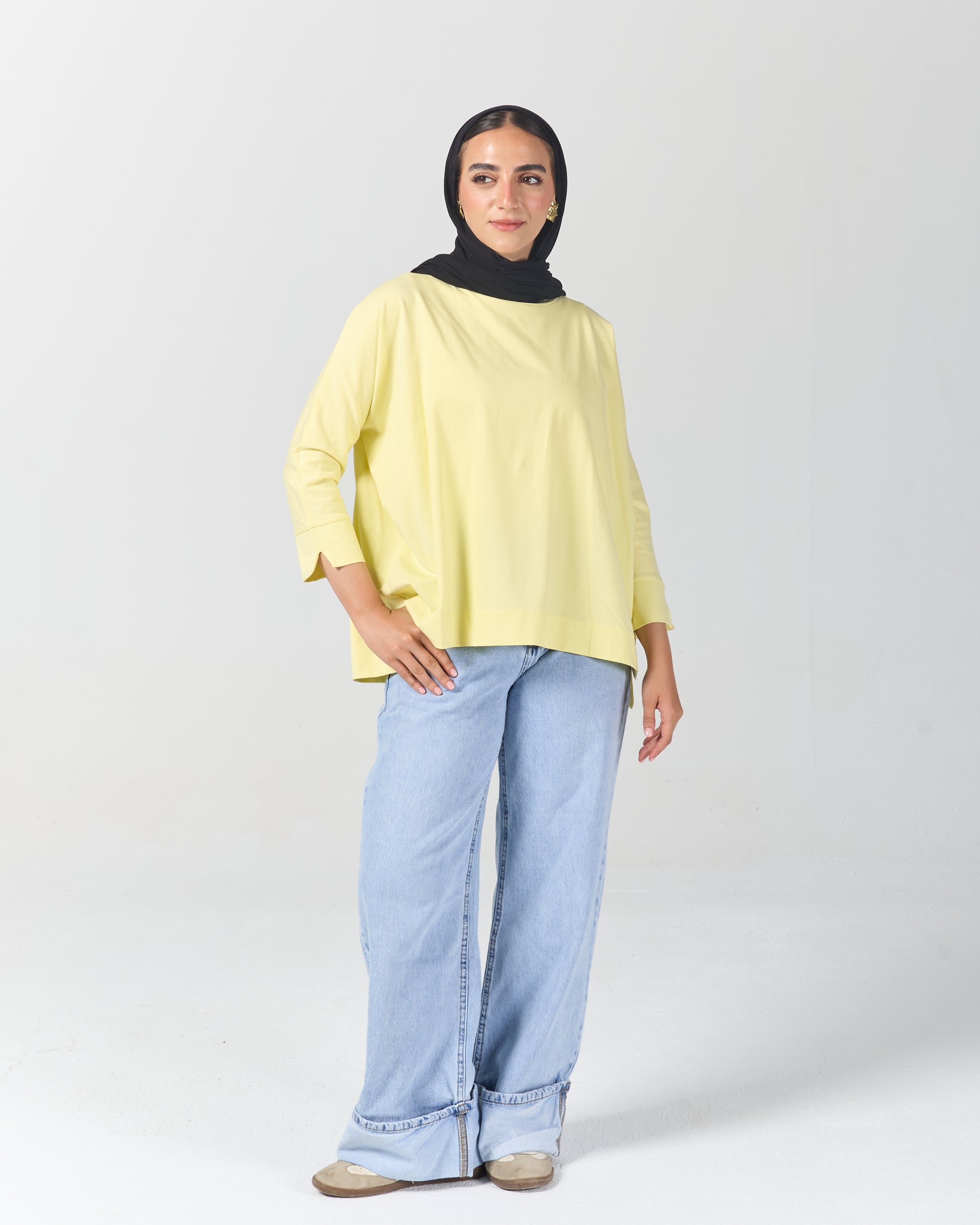 The Basic Tee - Butter Yellow