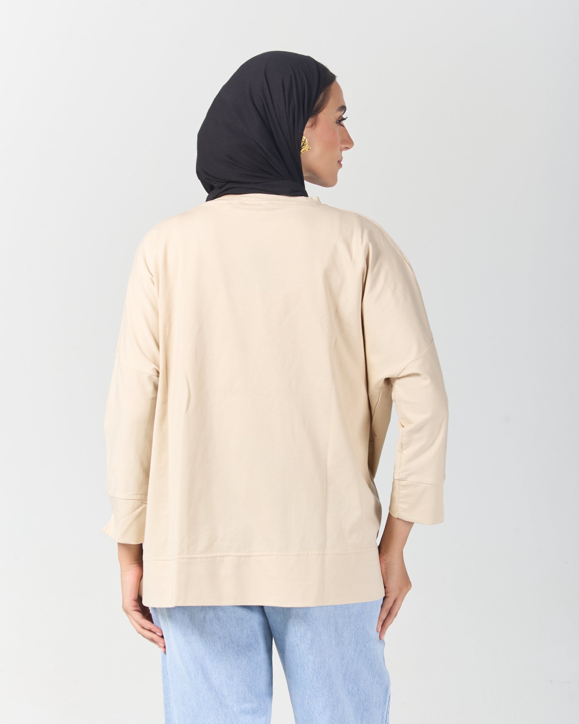 The Basic Tee - Beige