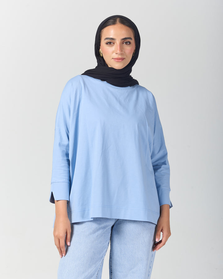 The Basic Tee - Baby Blue