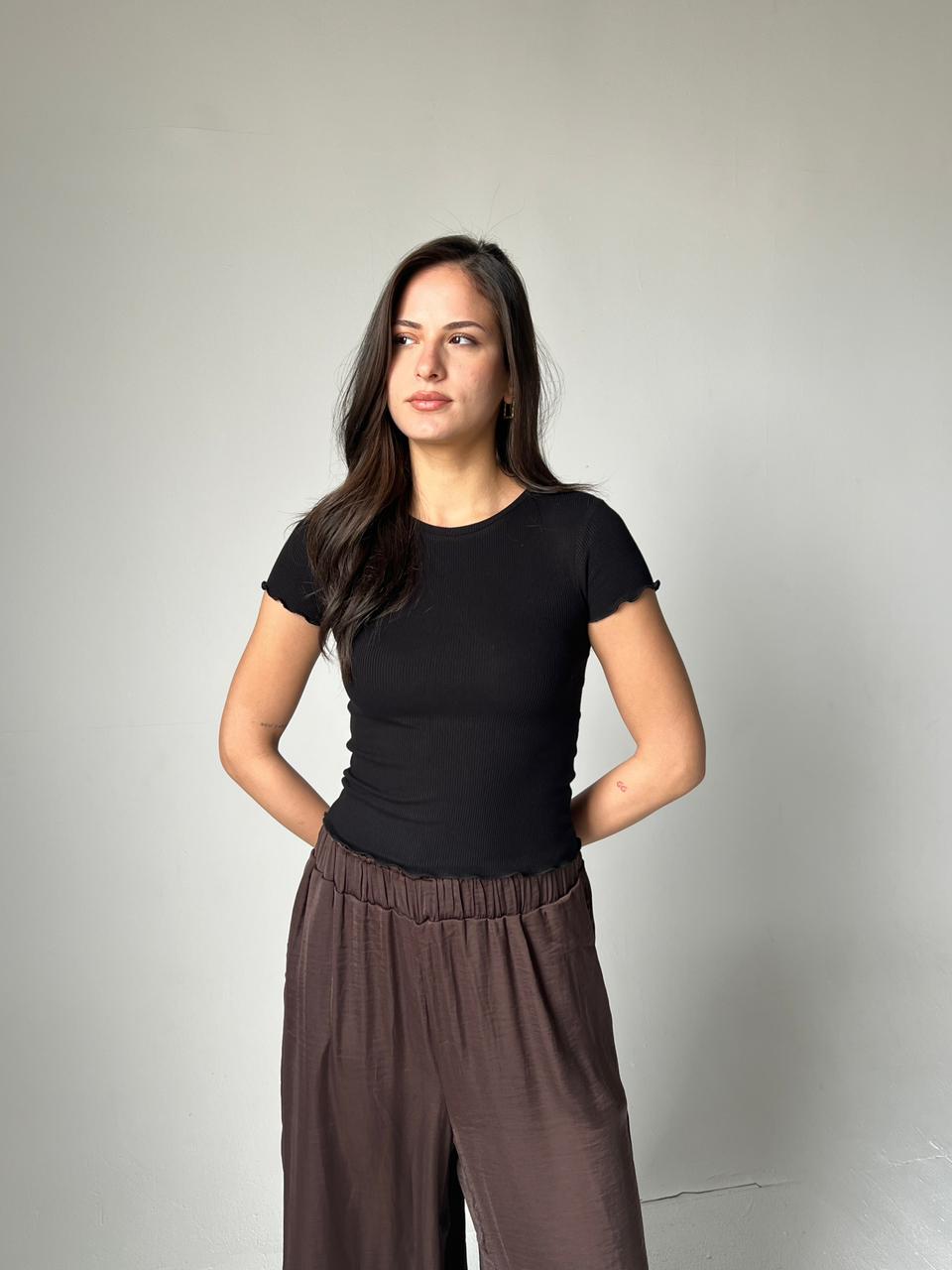 The Ribbed Basic - Black