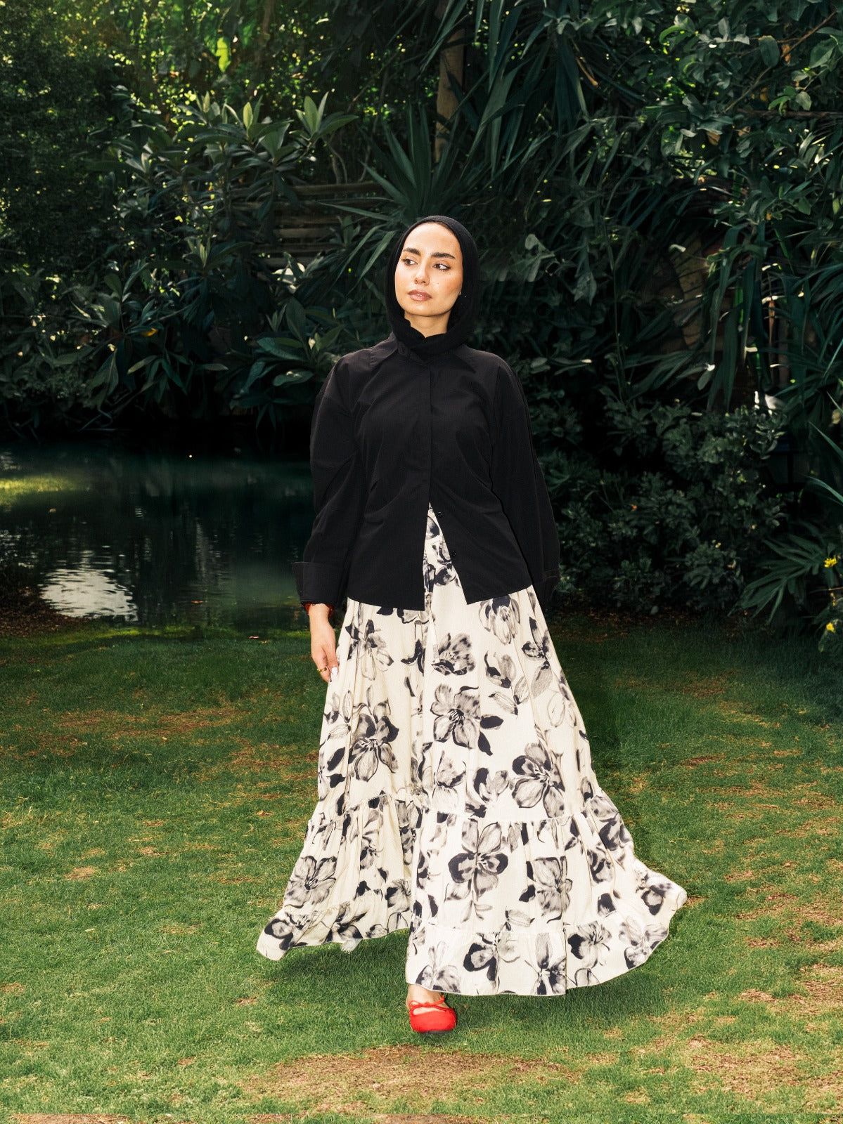 The Floral Skirt