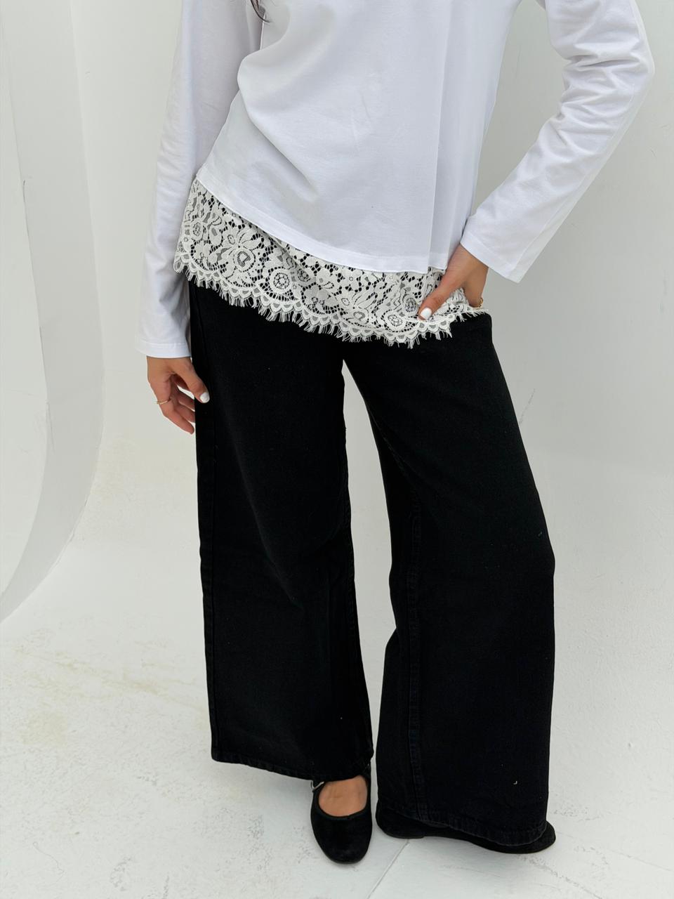Loud Wide Denim - Black